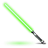 Qui Gon Jinns light saber icon