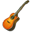 Fire guitar Icon 32x32px