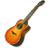 Fire guitar Icon 48x48px