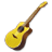 yellow guitar icon