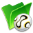 folder ball icon