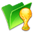 folder trophy icon