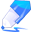 Pen blue Icon 32x32px