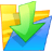 folder down icon