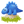 Dino blue Icon 24x24px