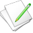 documents white edit icon