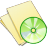 documents yellow music icon