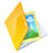 folder image yellow icon