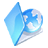 folder web blue icon
