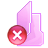 folder delete icon