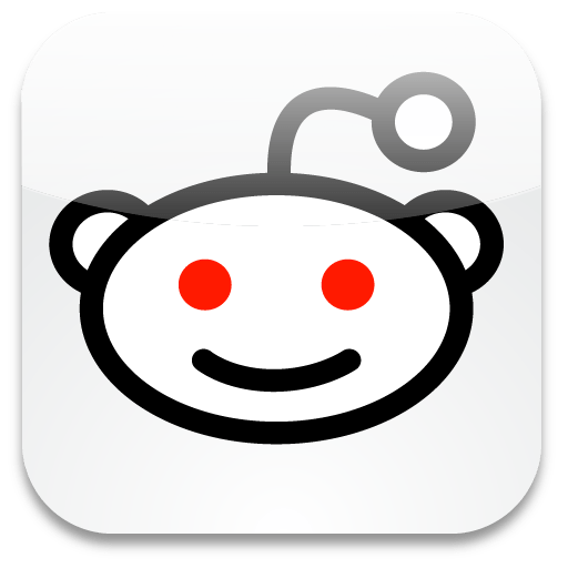 Social Bookmark Icons: Reddit Icon 512x512px