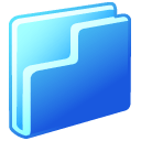 Folder blue Icon