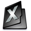 Tiger folder black Icon