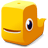orange whale icon