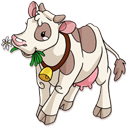 Cow Icon 128x128px