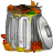 Trash full icon
