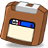 zip brown icon