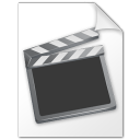 Movie file Icon 128x128px