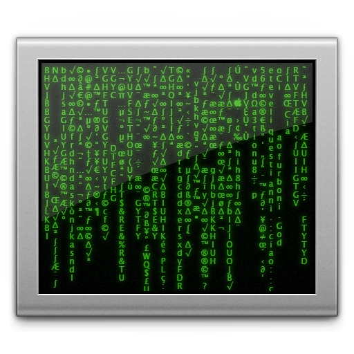 Activity Monitor Icons: Matrix Icon 512x512px