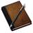 pages brown icon