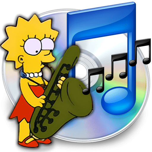 Simpsons Icons: iTunes lisa Icon 512x512px