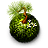 Kokedama moss ball icon