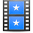 Sidebar Movies Blue icon