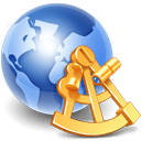 Globe sextant Icon