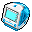 iMac DV Blueberry on icon