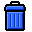 Blue Empty icon