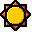 Sun icon