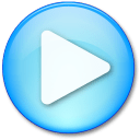 Play Pressed Icon 128x128px