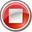 Stop Normal Red Icon 32x32px