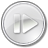 Step Forward Disabled icon
