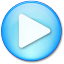 Play Pressed Icon 64x64px