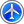 Airport Blue Icon 24x24px