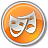 Theater Yellow icon
