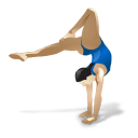 Gymnastics Icon 128x128px