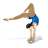 Gymnastics Icon 48x48px