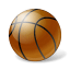 Basketball Ball Icon 64x64px