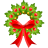 christmas bow icon