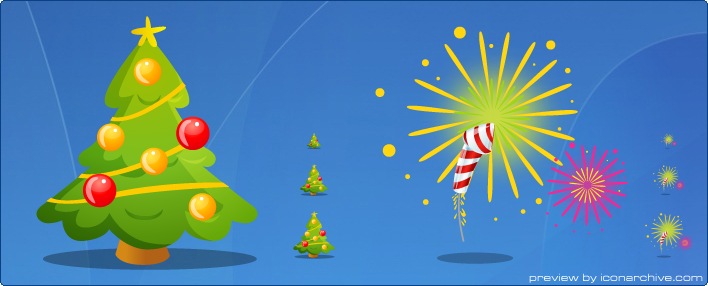 Merry Christmas Icons