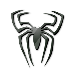 Black spider Icon