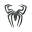 Black spider Icon 32x32px