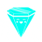 Rave Diamond blue icon