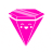 Rave Diamond magenta icon