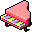Toy piano icon