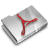 Adobe Acrobat Reader CS3 Overlay icon
