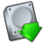 harddrive downloads icon