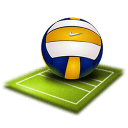 Volleyball Icon 128x128px